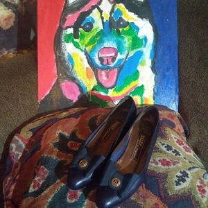 Bally 'Emily' bow pumps